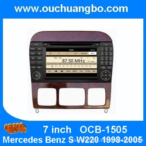 Ouchuangbo Auto Stereo Navi DVD Player for Mercedes Benz S W220 1998-2005 Car Multimedia